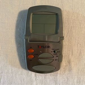 Taylor Digital Cooking Timer/Thermometer Model 1470N/1478
